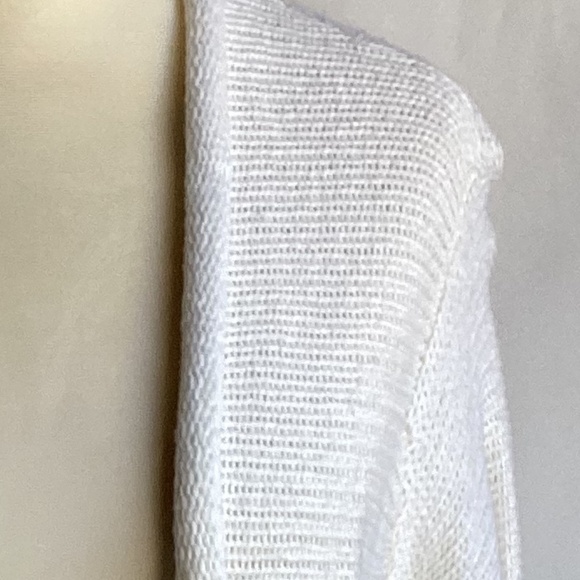 Gia White Extra Long Cardigan - Picture 3 of 3